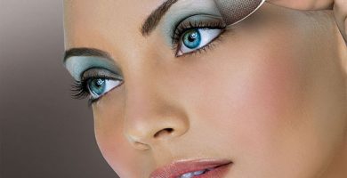 tutorial maquillaje ojos tonos azules